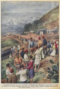 Eski bir geleneğe pitoresk bir dönüş by Achille Beltrame