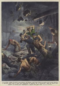 Bir Illinois, ABD madeninde korkunç bir grisu patlaması seni diri diri gömdü mü? by Achille Beltrame