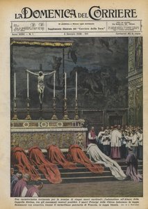 Beş yeni kardinalin atanması için tipik bir tören mi, Altar