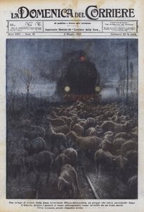 Bir koyun kesimi by Achille Beltrame