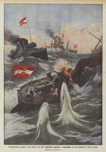 Yüksek bir fiyata ödenen bir saldırganlık, üç Avusturya gemisine ulaştı ve bir Porto Corsini bataryası tarafından hasar gördü.