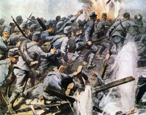 Vittorio Veneto saldırısı: La Domenica del Corriere