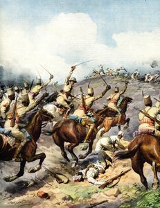 İkinci Dünya Savaşı 1940 1941 Savaşı Doğu Afrika Seferi-Afrika Kahramanları by Achille Beltrame