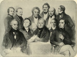 İkinci Fransız Geçici Hükümeti by Achille Devéria