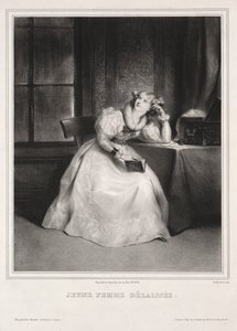 hayal. by Achille Devéria