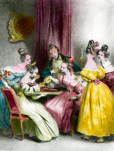 Salon de the under the Restoration