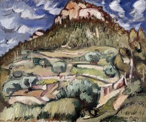 Baou du Redon a Cassis. Achille-Emile (Achille Emile) tarafından tablo Othon Friesz (1879-1949) by Achille Emile Othon Friesz