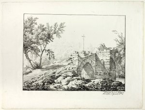 Köprülü Manzara by Achille Etna Michallon