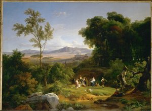  by Achille Etna Michallon