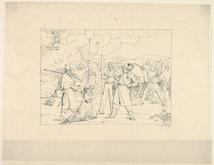 Valiant Men Dat Fite Mit Siegel, Konfederasyon Savaş Gravürlerinden, 1861-63. by Adalbert John Volck