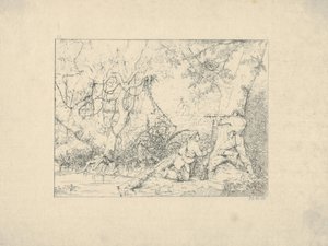 Konfederasyon Savaş Gravürlerinden Vicksburg Kanalı, 1861-63.