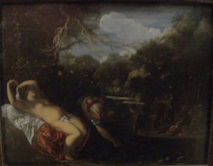 Apollo ve Coronis by Adam Elsheimer