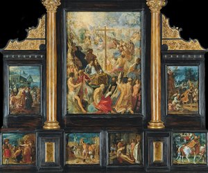 Gerçek Haçın Yüceltilmesinin Frankfurt Altarpiece