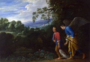 Tobias ve Başmelek Raphael, c.1650