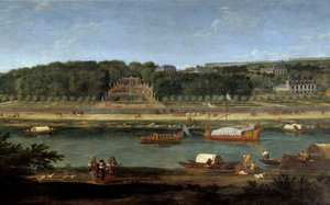 Adam Van der Meulen (1632-1660) tarafından Seine