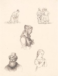 Şekil çalışmaları ile örnek sayfa by Adam Müller