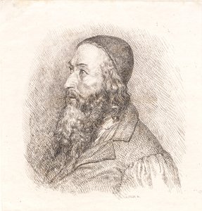 Haham Salomon Thurcorvitsch by Adam Müller