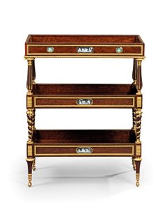 Geç Louis XVI ormolu ve kameoya monte edilmiş çapak porsuk ağacı ve maun masa travailleuse (ormolu, porsuk ve maun) by Adam Weisweiler