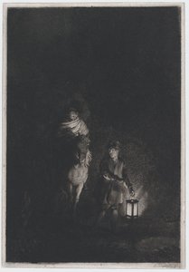 Binici ve fenerli çocuk, 1797. by Adam von Bartsch