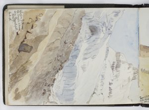 Suluboya Eskiz Defteri, Çizimler ve Notlar, Meksika, 1896-1898 (suluboya) by Adela Breton