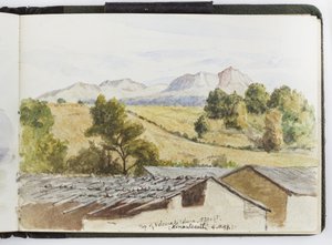 Suluboya Eskiz Defteri, Çizimler ve Notlar, Meksika, 1896-1898 (suluboya) by Adela Breton