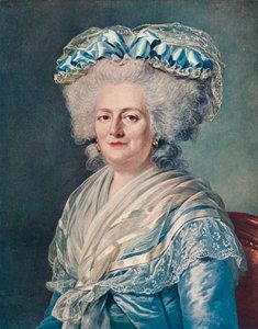 Madam Victoire, 1787 by Adelaide Labille Guiard