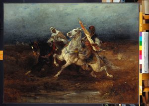 Gece Baskını by Adolf Schreyer