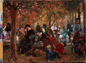 "" Dans le jardin du Luxembourg a Paris "" (Jardin de Luxembourg
