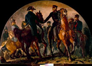 Gebhard Leberecht von Blucher (1742-1819) ve Arthur Wellesley Wellington