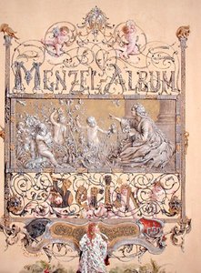 Menzel Albümünün başlık sayfası, 1868 by Adolph Menzel