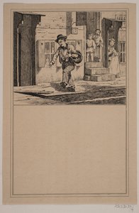Boğulan. No. 3. ben Chr. Winther ve M. Rørbye, "Küçük Çocuklar için 25 Resim" by Johan Adolph Kittendorff