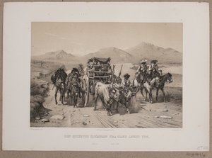 Don Kişot'un ikinci treninden eve dönüş yolculuğu. by Johan Adolph Kittendorff