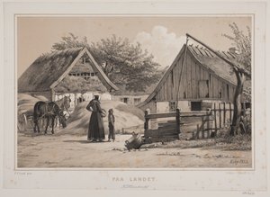 kırsalda by Johan Adolph Kittendorff