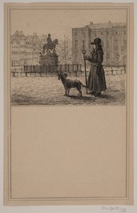 Gardiyan. No. 24 içinde Chr. Winther ve M. Rørbye, "Küçük Çocuklar için 25 Resim" by Johan Adolph Kittendorff