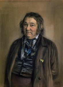 Heinrich Smidt (1798-1867) 1850 (kağıt üzerinde tebeşir)