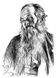 Bir Yahudi Çalışması, c1880-1882 by Adolph Menzel