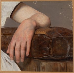Bir Kadının Kolu by Adolph Tidemand