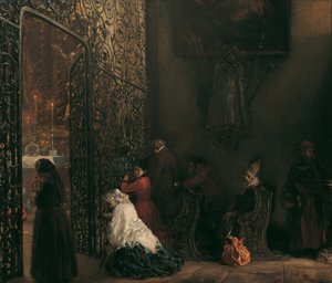 erken kitle by Adolph Menzel