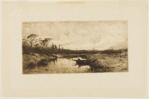 Bir Sonbahar Akşamı: Rossillon Yakınında by Adolphe Appian