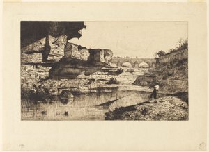 Hauteville Köprüsü by Adolphe Appian