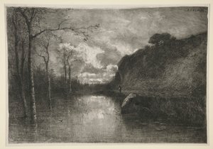 Havuz (?) by Adolphe Appian