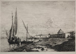 San Remo'daki Liman by Adolphe Appian