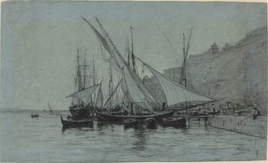 Monako Limanı by Adolphe Appian