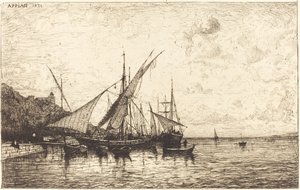 Monako Limanı by Adolphe Appian