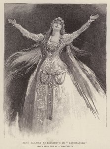 Macar soprano Katharina Klafsky, Richard Wagner