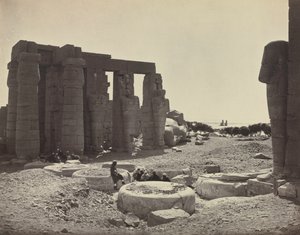Ramses, Teb by Adolphe Braun