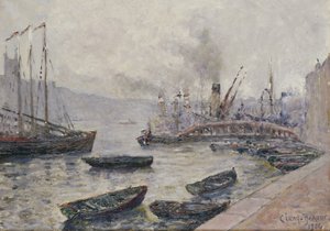 Londra Köprüsü, 1904 by Adolphe Clary Baroux
