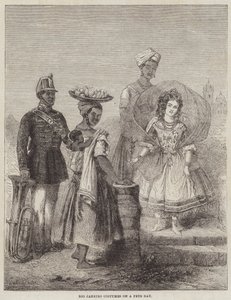 Bir Bayram Gününde Rio Janeiro Kostümleri by Adolphe DHastrel