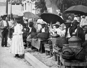 İp tütün satıcıları, Jamaika, c1905.