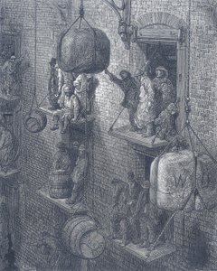 Şehirde Depoculuk, 1872 by Adolphe Francois Pannemaker